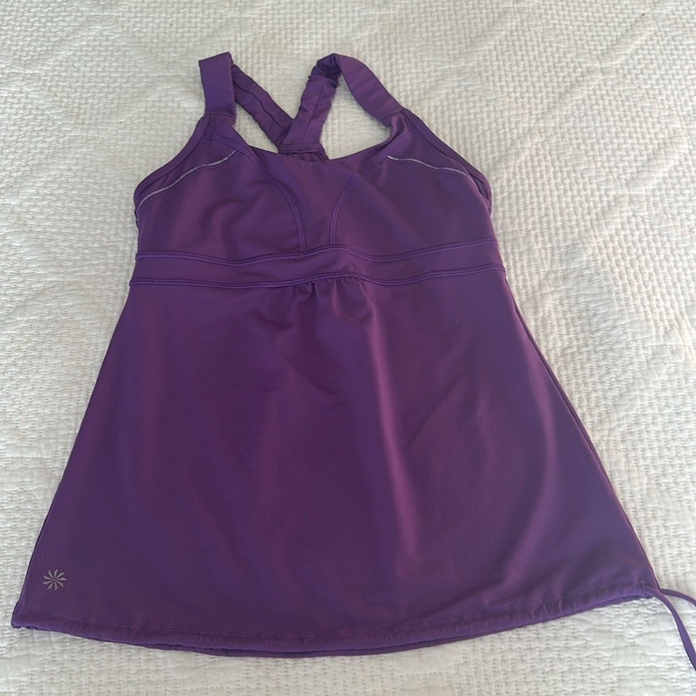 Athleta Purple Activewear Women's  Tank Top Size S